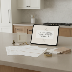 Kitchen Refresh Planner & Budget Workbook